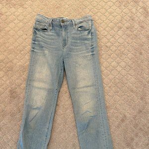 Paige Hoxton Straight Ankle Jeans
